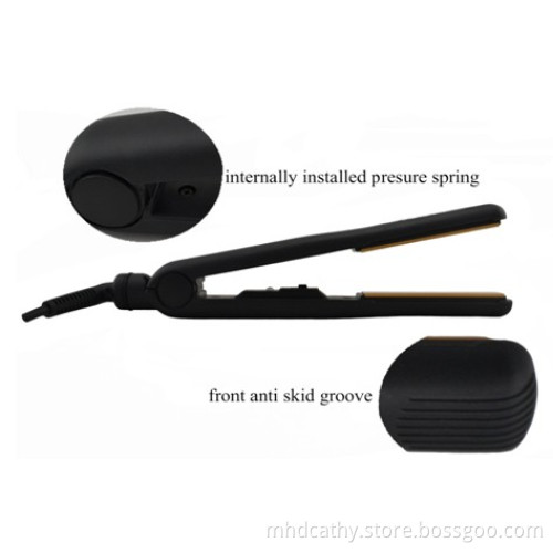 Ceramic Tourmaline ionic 1 inch best styling flat iron/hair straightener